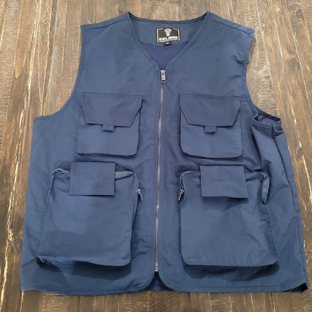 Rebel Minds Tactical Gear Vest Cargo Outdoor Men’s Size XL